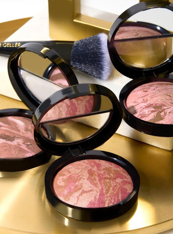 Baked Blush-n-Bronze Marbleized 2-in-1 Same Day Delivery