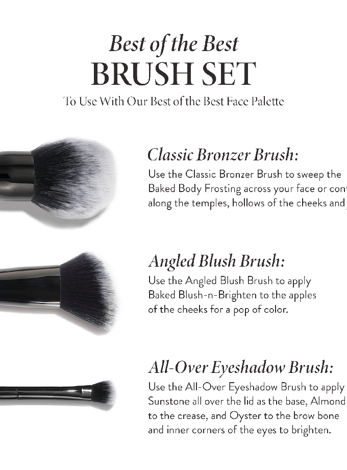 Best of the Best 3 PC Brush Set Best Buy