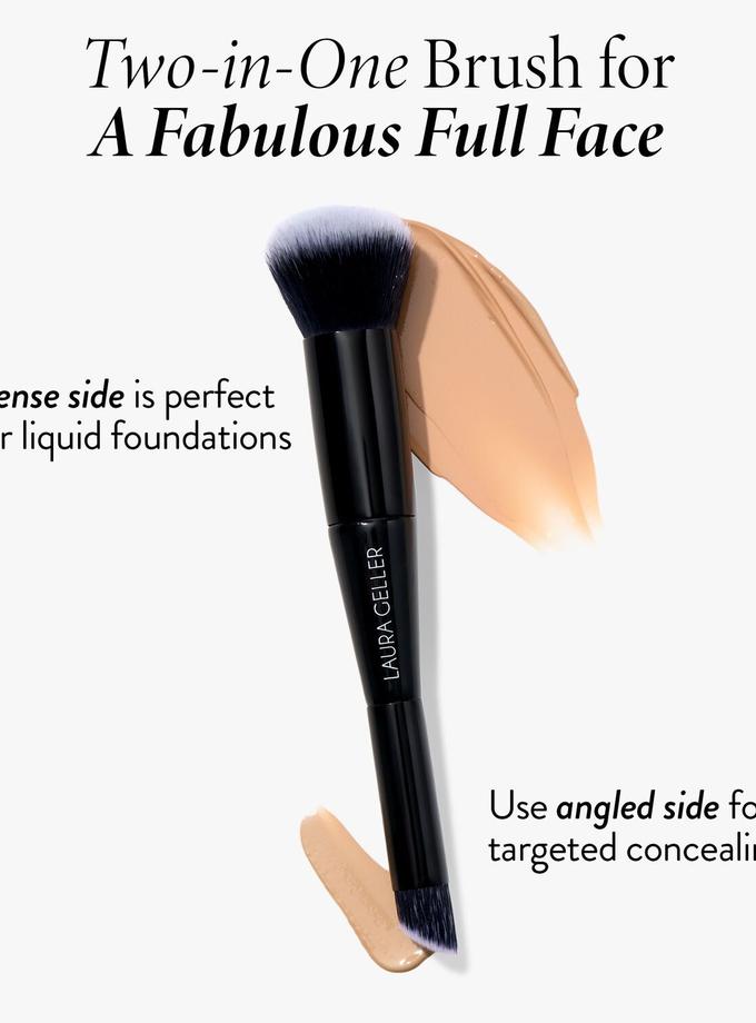 Dual-Ended Concealer + Foundation Brush New Arrival