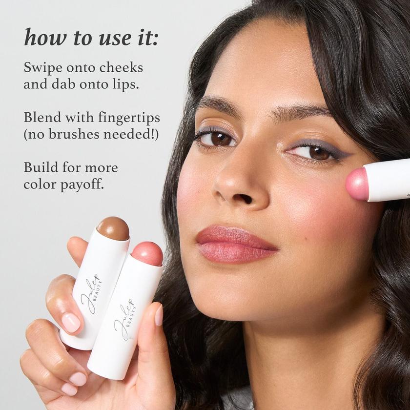 Laura Geller x Julep: Skip the Brush  2-in-1 Color Stick for Cheeks and Lips On Sale