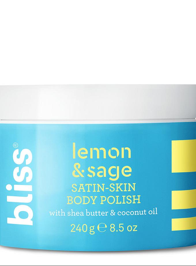 Lemon & Sage Satin-Skin Body Scrub Best Seller