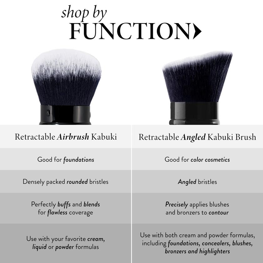 Retractable Angled Kabuki Brush High Quality