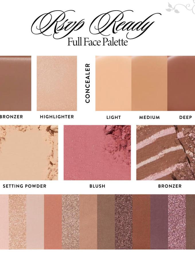 RSVP-Ready Full Face Palette New Arrival