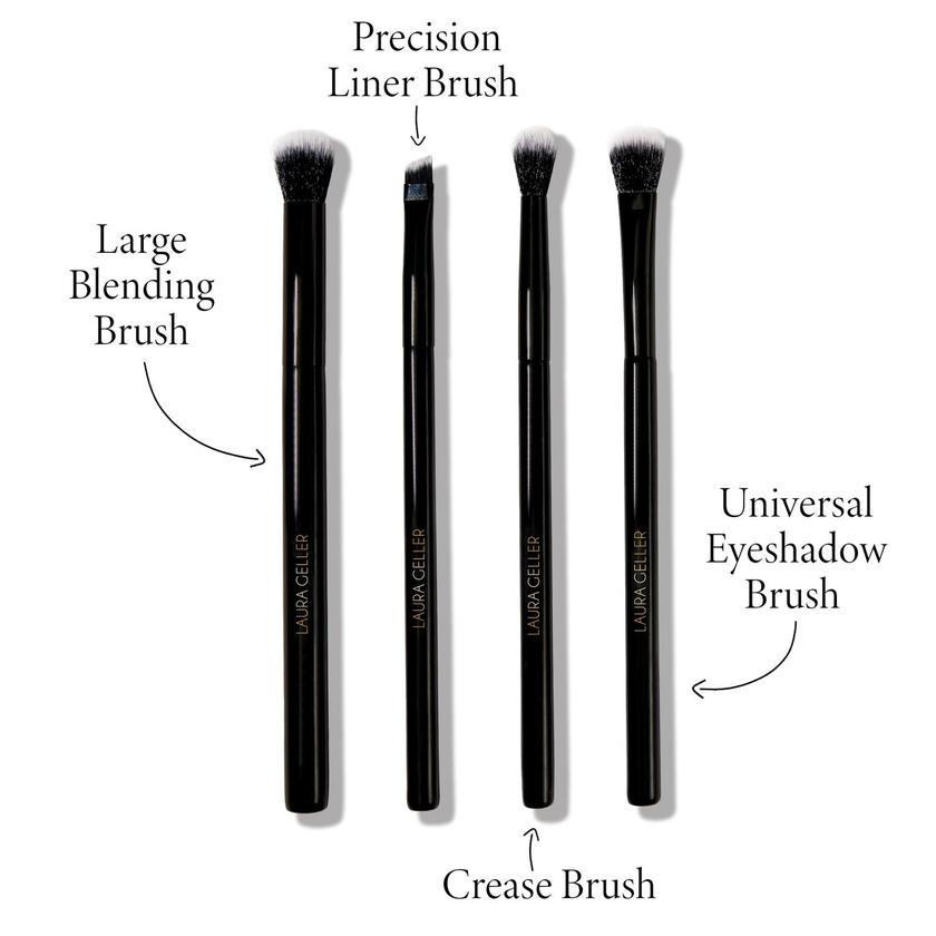 Shadow Skills 4PC Eye Brush Set Free shipping